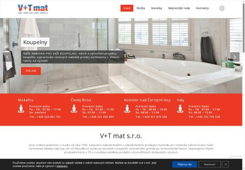 Zobrazit webové stránky V+T mat