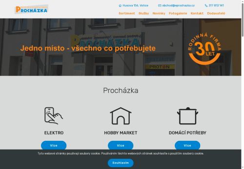 Webové stránky Jan Procházka, Votice