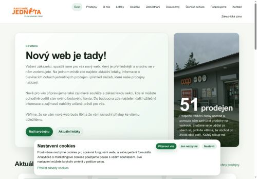 Zobrazit webové stránky COOP Jednota Rakovník - Pražská