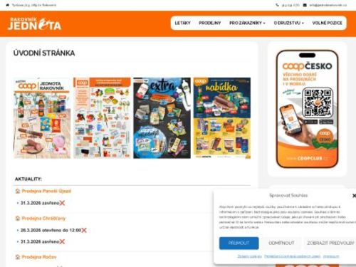 COOP Jednota Rakovník - Pražská