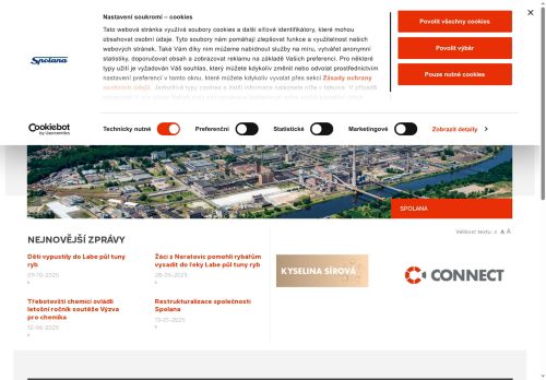 Zobrazit webové stránky Spolana