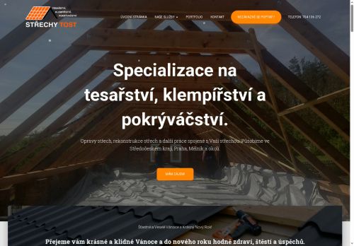 Zobrazit webové stránky Střechy TOST