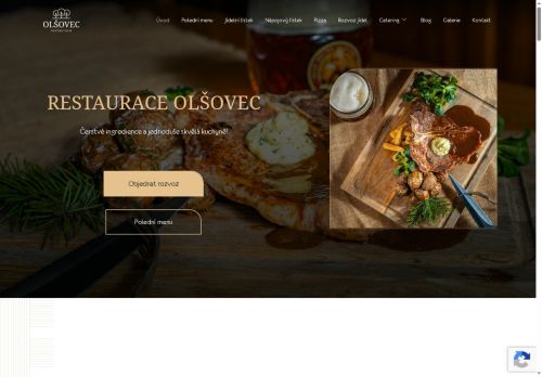 Zobrazit webové stránky Restaurace Olšovec Jedovnice