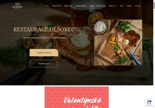 Zobrazit webové stránky Restaurace Olšovec Jedovnice