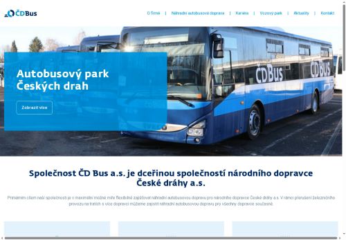 ČD Bus a.s. nabízí práci na pozici Řidič/ka autobusu pro ČD Bus a.s. pro Plzeňský kraj v obci Plzeň