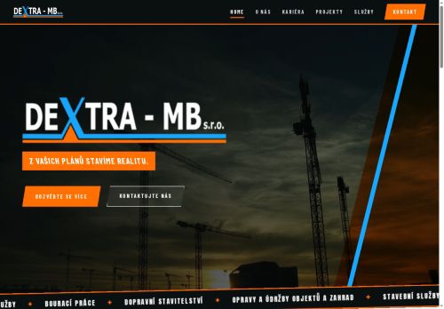 DEXTRA MLADÁ BOLESLAV s.r.o. nabízí práci na pozici Pomocná síla ve stavebnictví v obci Mladá Boleslav