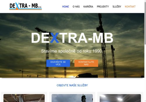 DEXTRA MLADÁ BOLESLAV s.r.o. nabízí práci na pozici pomocná síla ve stavebnictví v obci Mladá Boleslav