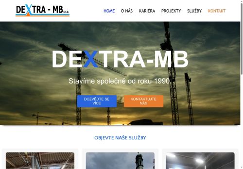 DEXTRA MLADÁ BOLESLAV s.r.o. nabízí práci na pozici pomocná síla ve stavebnictví v obci Mladá Boleslav