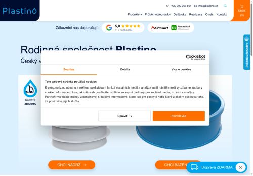 Zobrazit webové stránky Plastino s.r.o.