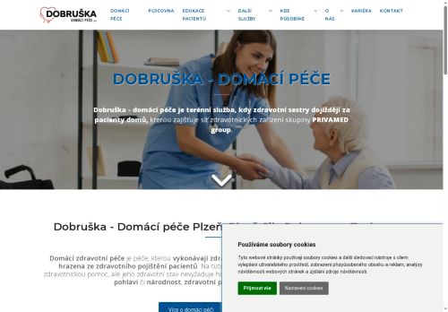 Zobrazit webové stránky Dobruška – domácí péče Plzeň s.r.o.
