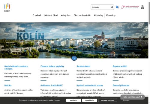 Zobrazit webové stránky Městský úřad Kolín