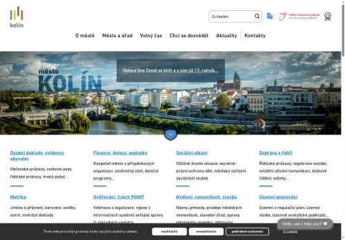 Zobrazit webové stránky Městský úřad Kolín