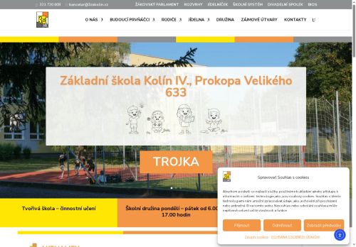 Základní škola Kolín IV., Prokopa Velikého 633 nabízí práci na pozici Pomocná síla v kuchyni (m/ž) v obci Kolín