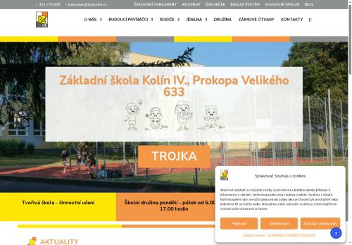 Základní škola Kolín IV., Prokopa Velikého 633 nabízí práci na pozici Mzdová účetní (m/ž) v obci Kolín