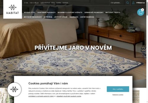 Zobrazit webové stránky Habitat – vše pro dům, byt a zahradu