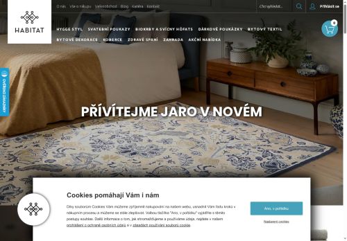 Zobrazit webové stránky Habitat – vše pro dům, byt a zahradu