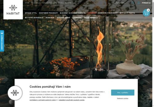 Zobrazit webové stránky Habitat – vše pro dům, byt a zahradu