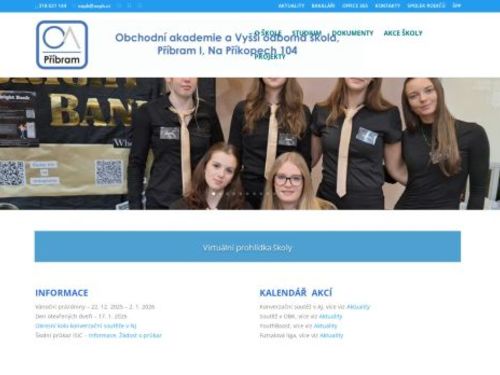 Obchodní akademie a Vyšší odborná škola Příbram I