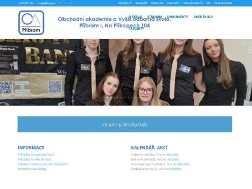 Obchodní akademie a Vyšší odborná škola Příbram I