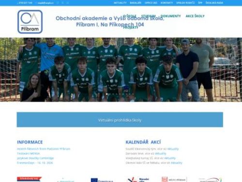 Obchodní akademie a Vyšší odborná škola Příbram I
