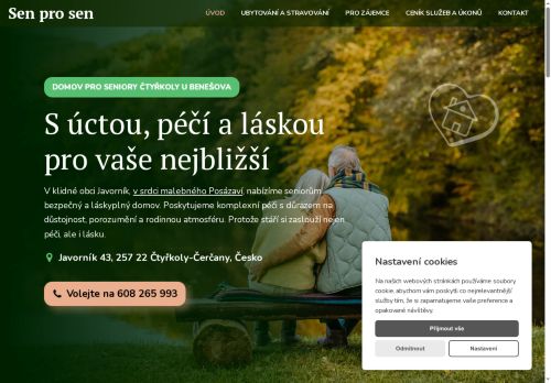 SEN pro SEN, s.r.o. nabízí práci na pozici Pracovník v přímé péči (pečovatel/pečovatelka) v obci Čtyřkoly