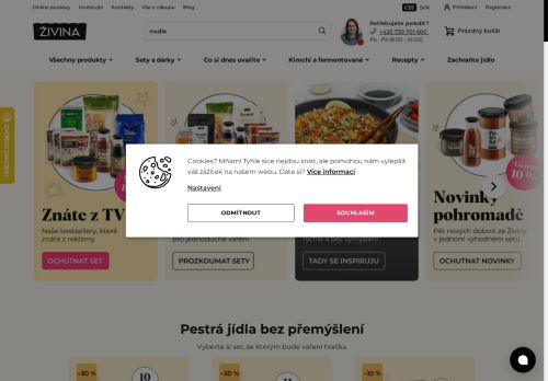 Webové stránky FARMA ŽIVINA s.r.o., Kroměříž