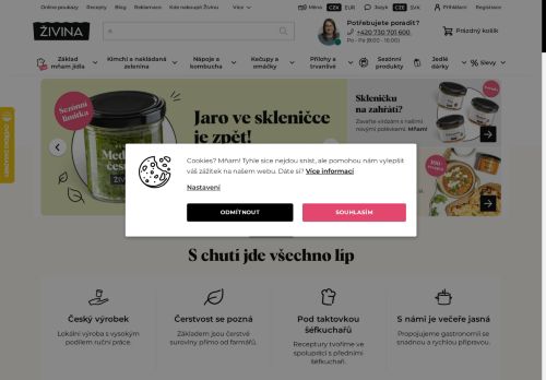 Webové stránky FARMA ŽIVINA s.r.o., Chropyně