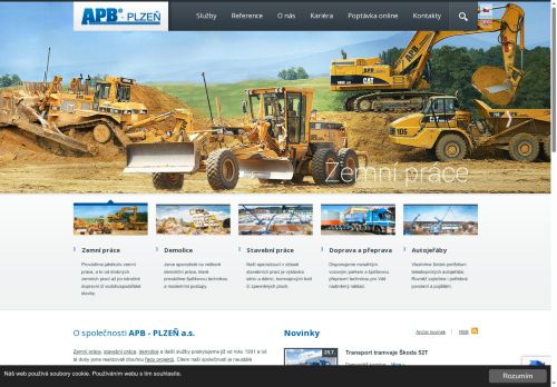 APB - PLZEŇ a.s. nabízí práci na pozici Řidič sklápěcího vozu v obci Losiná