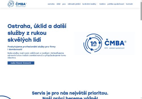 Českomoravská Bezpečnostní Agentura spol. s r.o. nabízí práci na pozici Pracovník/ce úklidu v obci Vyškov