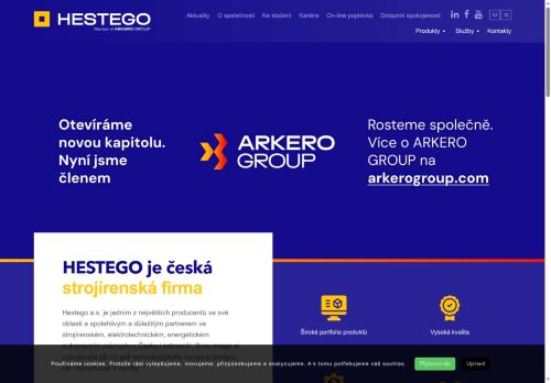 HESTEGO a.s. nabízí práci na pozici Obsluha CNC laseru (m/ž) v obci Vyškov