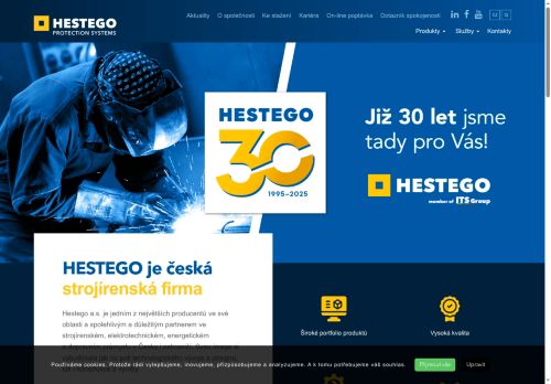 HESTEGO a.s. nabízí práci na pozici Strojírenský dělník montáž (m/ž) v obci Vyškov