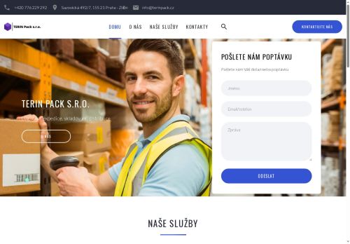 TERIN Pack s.r.o. nabízí práci na pozici Skladníci, obsluha manipulačních vozíků (m+ž) v obci Jeneč