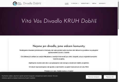 Zobrazit webové stránky Dobříšský divadelní spolek Kruh