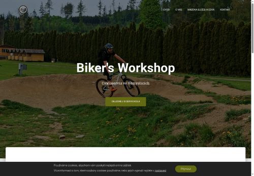 Zobrazit webové stránky Cykloservis Biker's Workshop