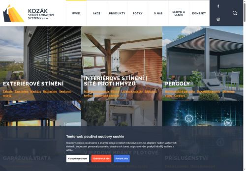 Kozák - Stínící a Vratové systémy s.r.o. nabízí práci na pozici Montér stínící a vratové techniky v obci Rokycany