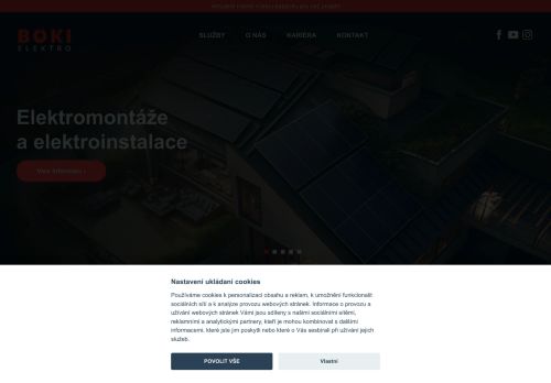 Boki Elektro s.r.o. nabízí práci na pozici Ostatní elektrotechnici a technici energetici v obci Brno