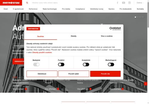 Metrostav DIZ s.r.o. nabízí práci na pozici Betonář, železář v obci Brno