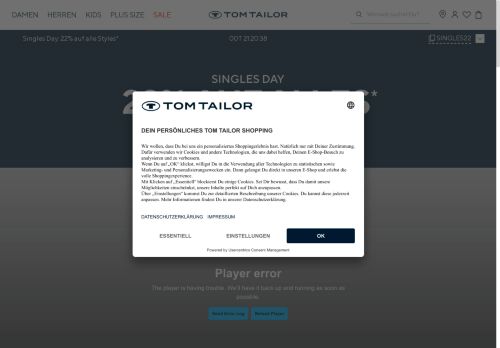 Tom Tailor Retail GmbH nabízí práci na pozici Prodavač/ka v obci Chvalovice