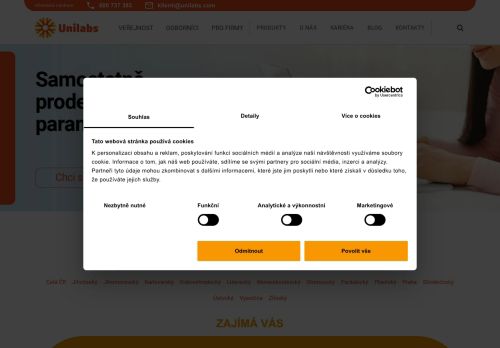 Zobrazit webové stránky AeskuLab - odběrové místo Čelákovice