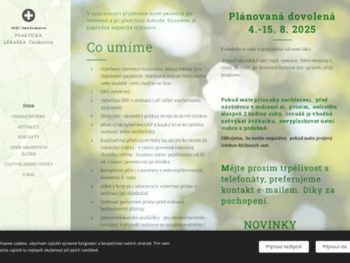 Praktický lékař pro dospělé - MUDr. Hana Koukalová