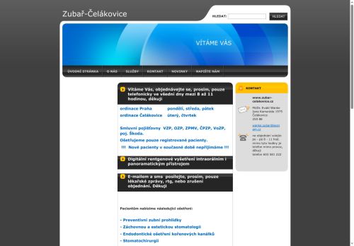 Zobrazit webové stránky Zubní ordinace - MUDr. Evald Wanke