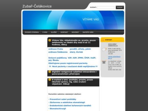 Zubní ordinace - MUDr. Evald Wanke