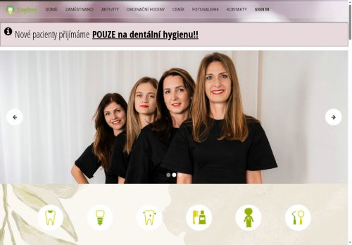 Zobrazit webové stránky Zubní ordinace Keydent - MUDr. Kateřina Žemličková
