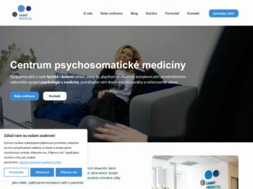 Psychiatrie SAINT MEDIACAL - MUDr. Michaela Štěpánková