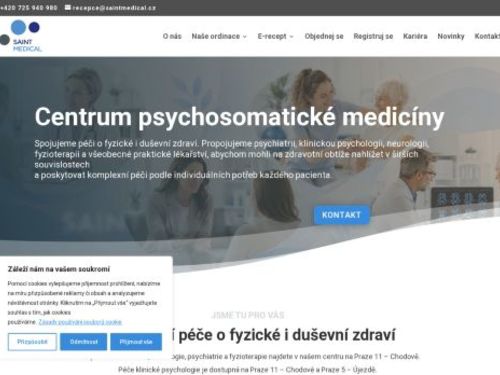 Psychiatrie SAINT MEDIACAL - MUDr. Michaela Štěpánková