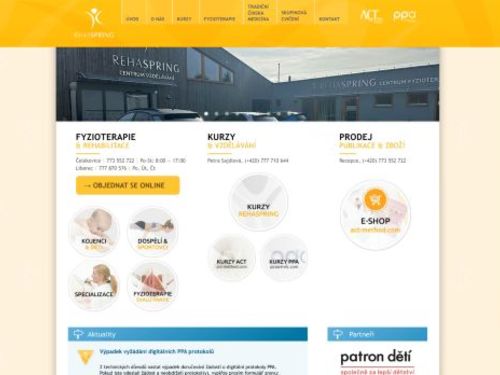 Rehabilitace a fyzioterapie REHASPRING centrum s.r.o. (V Zátiší)
