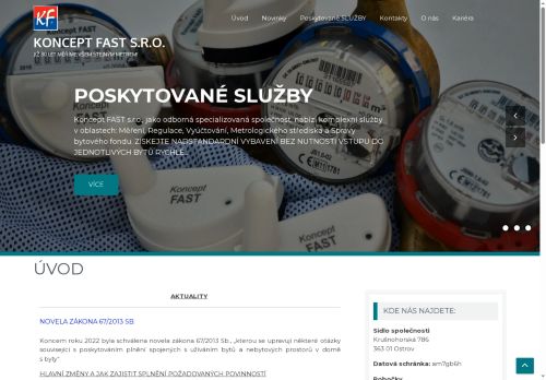 Koncept FAST s.r.o. nabízí práci na pozici Servisní technici pro středisko Mělník v obci Mělník