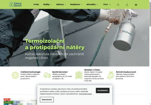 Zobrazit webové stránky Izolace a zateplení - PSCtherm s.r.o.