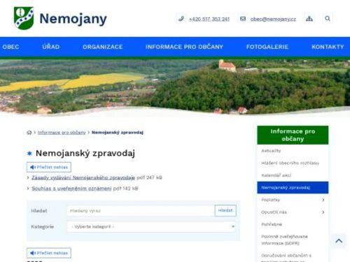 Nemojanský zpravodaj