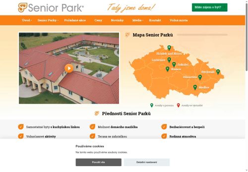 Zobrazit webové stránky Senior Park a.s.